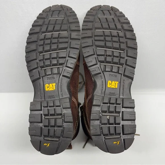 Caterpillar Women's Clover 8" Steel Toe Work Boots Brown Size 10 P11182 
No Box - Picture 6 of 8